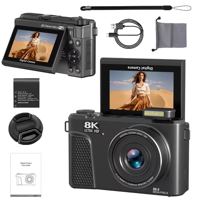 8K Digital Camera front view